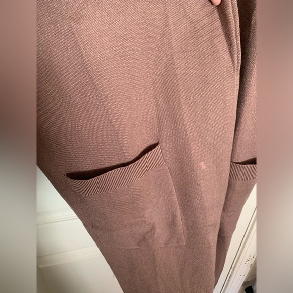 Lillusory Women’s Nutmeg Long Dressy Coatigan Jacket - XL - Bleach Stained - Picture 7 of 12